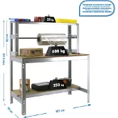 Simonwork (bancos De Trabajo) Bt4 Werkbank 1445x1510x760 Mm
