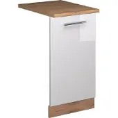 Vicco Fame-Line Vaatwasserfrontpaneel – 45 cm, WB Eik Wit Hoogglans
