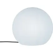 New Garden Buly vloerlamp globe, Ø 50 cm, wit / opaal, Kunststof, Modern