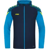 Jako Sportjas blauw / navy / hemelsblauw / geel