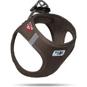 Curli Hondentuigje Harness 26-30 Cm Softshell Mesh/nylon Bruin