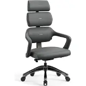 Diablo - Bureaustoel V-MODULAR - Ergonomische bureaustoel verstelbaar - Shadow Grey