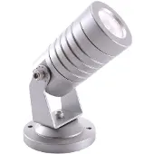 Kapego Mini II CW LED-opbouwlamp LED LED vast ingebouwd 3 W Energielabel: G (A - G) Koudwit Zilver
