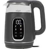 Adler LED-glazen waterkoker, 1,7 liter, 2200W, met temperatuurregeling, merk