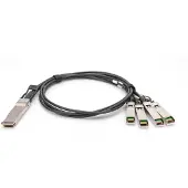 Digitus DN-81325 InfiniBand en Glasvezelkabel 5 m SFP+ 4x QSFP+ Zwart