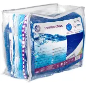 Gre - Round bubble cover for steel swimming pool Ø 350 cm - Thickness 0.18 mm