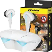 Awei T23 Serie - Bluetooth Gaming Headset - TWS - Wit - Ruisonderdrukking