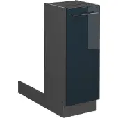 Vicco Fame-Line Keukeneiland – 30 cm zonder werkblad Donkerblauw hoogglans