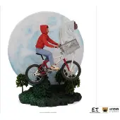 Iron Studios E.t The Extra-terrestrial Deluxe And Elliot Art Scale Figure Zilver