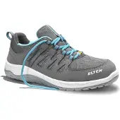 ELTEN Veiligheidsschoenen voor dames, model Maddie, grijs, lage uitvoering, ESD, S1P, maat 38