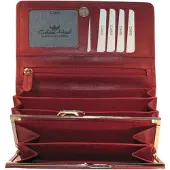 Golden Head Polo Portemonnee RFID Leer 17 cm rood