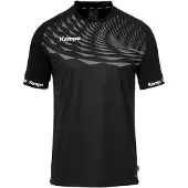Kempa Functioneel shirt grijs gemêleerd / zwart / wit