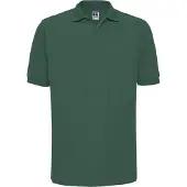 Russell athletic Russell Heren Ripple Collar & Manchet Poloshirt met korte mouwen (Fles groen)