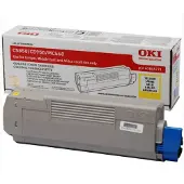 OKI 43865721 Toner Geel