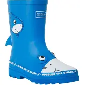 Regatta Kinderen/Kinderen Mudplay II Bubbles De Haai Wellington Laarzen (Blauw)