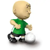 Schleich Snoopy peanuts charlie brown voetballer