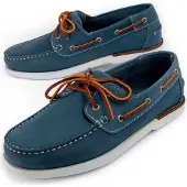 Purapiel Bootsschoen Puranautic11 Blauw