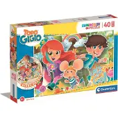 Clementoni Topo Gigio - Floor Puzzle (40 Stukjes)