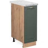 Vicco Fame-Line Apotheekkast – 30 cm, WB Marmer Groen-Goud Landhuis