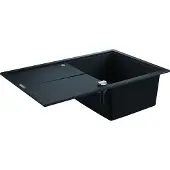 GROHE - Composiet spoelbak K400 met automatische waste, 78x50 cm, grafiet zwart 31639AP0