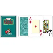 Modiano poker speelkaarten groen 2 index
