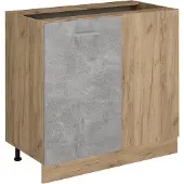 Vicco R-Line Hoekkast – 86 cm zonder werkblad Beton