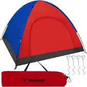 Trizand Comfortabele 4-Persoons Tent voor Kamperen en Gezinsuitjes