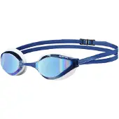 Arena Spiegel Zwembril Blauw / Wit || Maat: One size
