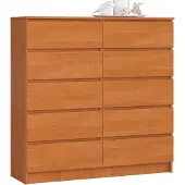 Akord Ladekast K120 met 10 Lades / Furniture Factory / Els / 120 x 121 x 40 cm