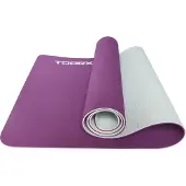 Toorx Fitness Yoga Mat - 183 x 60 x 0,6 cm - Dual Color - Sportmat - Bordeaux - Fitnessmat