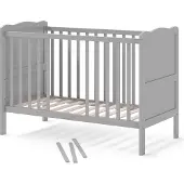 VitaliSpa Tobi Babybed – 60x120 cm Grijs