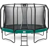 Salta First Class - Trampoline met veiligheidsnet en ladder - ø 366 cm - Groen