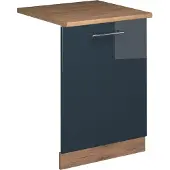 Vicco Fame-Line Vaatwasserfrontpaneel – 60 cm, WB Eik Donkerblauw hoogglans