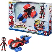 Hasbro Spidey And Friends Glow Tech Web Crawler assorti