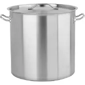 TRIZERATOP soeppan RVS 50 liter - brouwpan - gas - inductie - deksel - literaanduiding