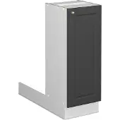 Vicco Fame-Line Keukeneiland – 30 cm zonder werkblad Anthrazit-Gold Landhaus