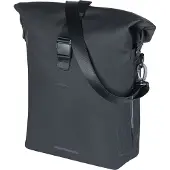 Basil SoHo MIK Zijtas 17 liter - waterdicht, rolltop, MIK-zijbevestiging...