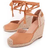Montevita Espadrilles Met Een Sleehak Balenci8 Bruin