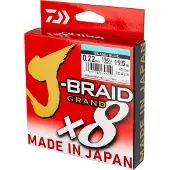 Daiwa J-braid Grand X8 Braided Line 270 M Rood 0.180 mm