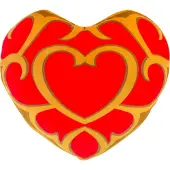 Tomy The Legend of Zelda Mocchi-Mocchi Knuffel Figure Heart Container 37 cm Knuffeles