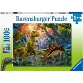 Ravensburger puzzel Oase van dinosauriÃ«rs - Legpuzzel - 100 stukjes
