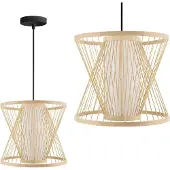 Toolight App1630-1Cp Hanglamp Beige 30X35X30Cm