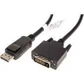 Value DisplayPort Kabel DP Male - DVI-D Male, zwart, 1,5 m