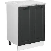 Vicco R-Line Keukenonderkast – 60 cm, WB Marmer Antraciet landhuis