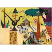 Eurographics Joan Miro - The Tilled Field Puzzel (1000 stukjes)