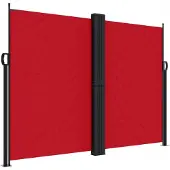 vidaXL Windscherm uittrekbaar 180x1200 cm rood