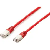 Equip CAT6a sFTP kabel 3 meter Rood