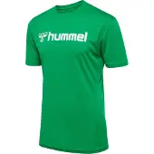 Hummel Functioneel shirt groen / wit