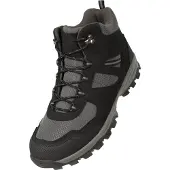 Mountain Warehouse Heren Mcleod Breed Wandelschoenen (Jet Zwart)