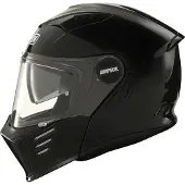 Simpson Darksome Solid, opklapbare helm ,zwart ,M